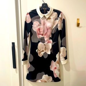 Floral Ted Baker mini dress.